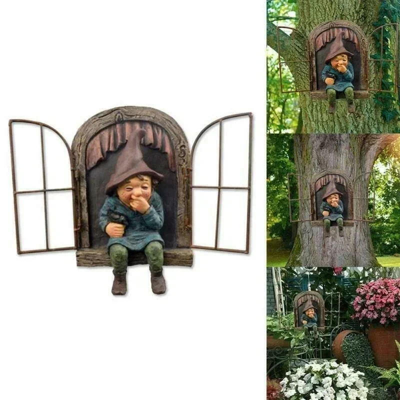 2026 Naughty Garden Statue Elf - Home Bargains reseña y precio