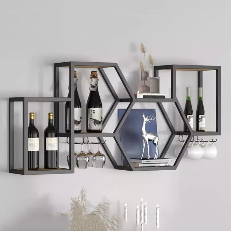 Designer Shelves Bar Cabinet L - Home Bar Shelf reseña y precio