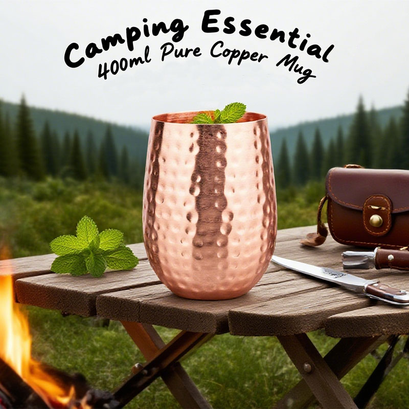 100% Copper Moscow Mule Mug Du - Mule Copper Mug reseña y precio