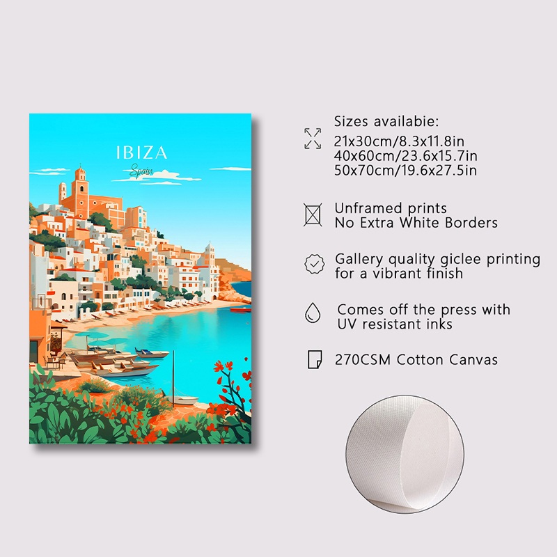 Spain Travel Poster Paris Gran - Home Barcelona reseña y precio
