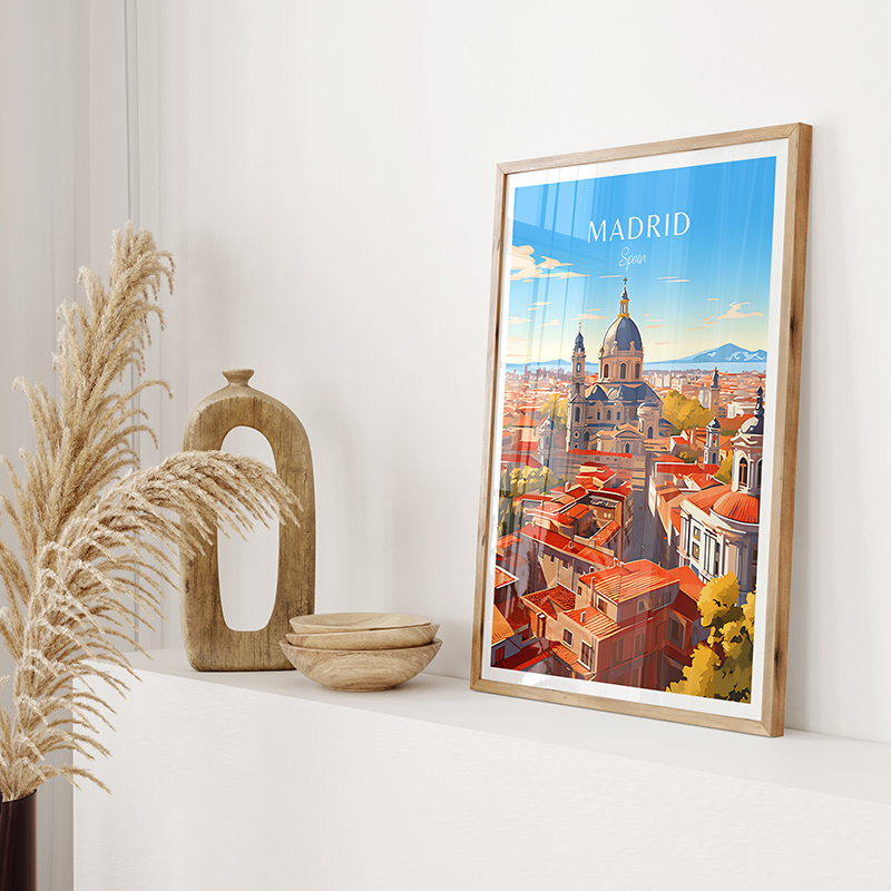 Spain Travel Poster Paris Gran - Home Barcelona reseña y precio