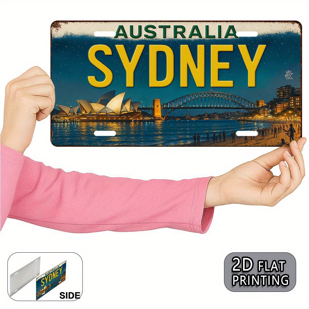 Australia Sydney License Plate - Home Bar Sydney reseña y precio