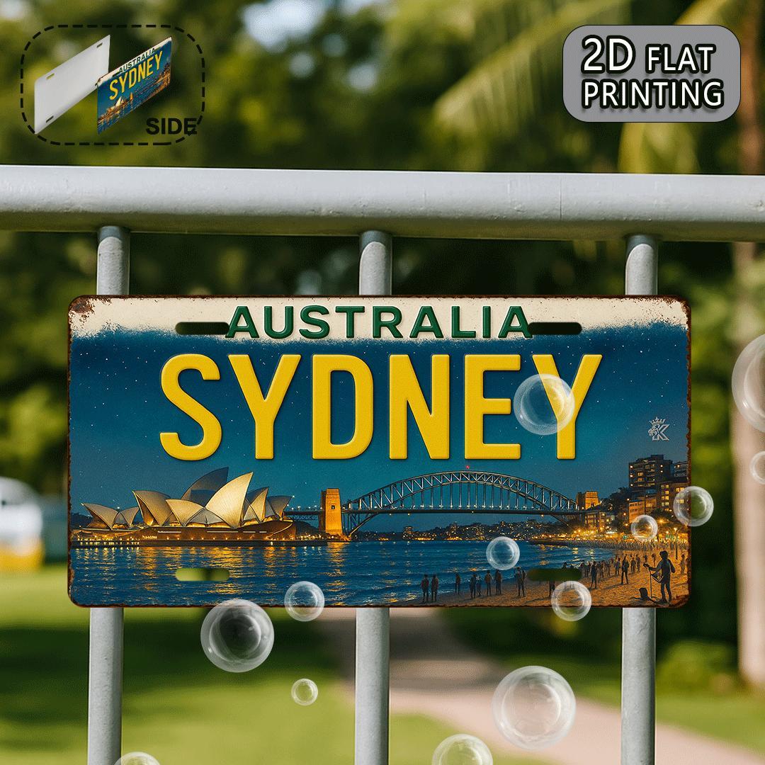Australia Sydney License Plate - Home Bar Sydney reseña y precio