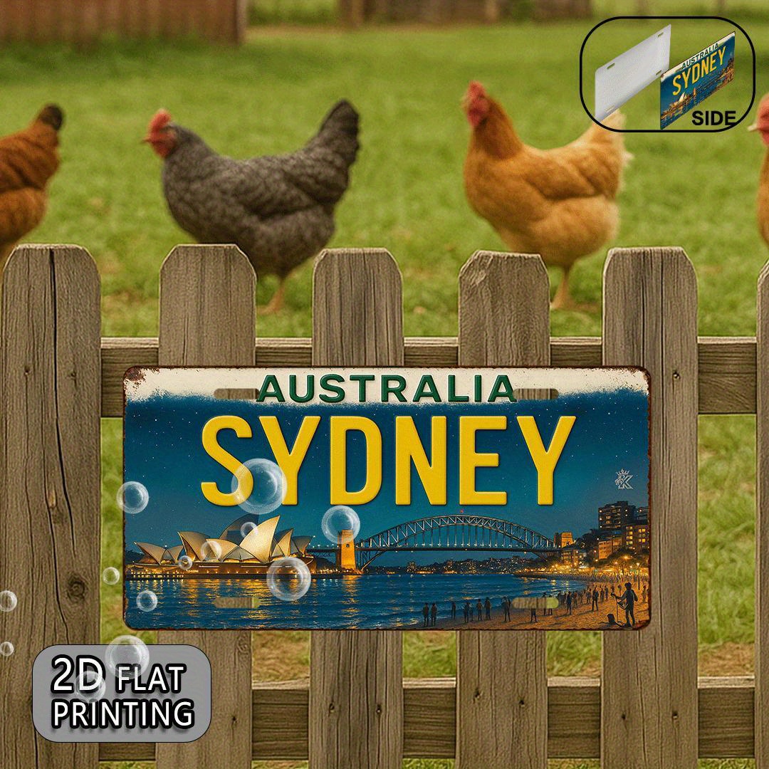 Australia Sydney License Plate - Home Bar Sydney reseña y precio