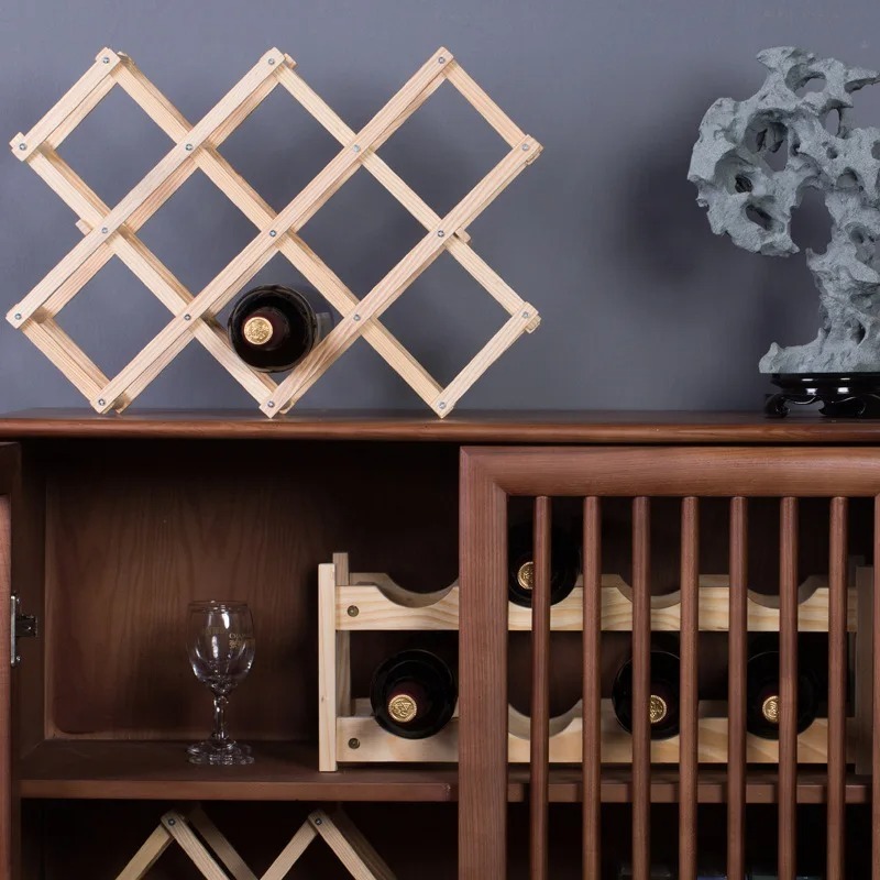 Stackable Wine Storage Shelves - Home Bar Shelf reseña y precio