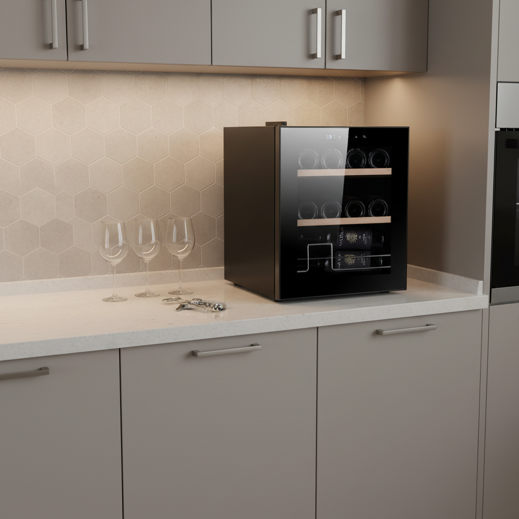 Mini bar Cooler Fridge Red Win - Home Bar And Fridge reseña y precio