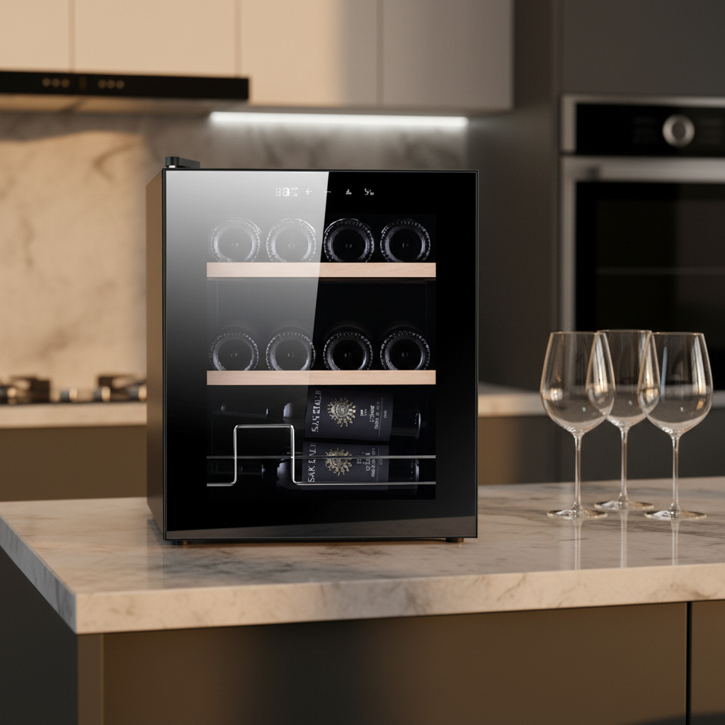 Mini bar Cooler Fridge Red Win - Home Bar And Fridge reseña y precio