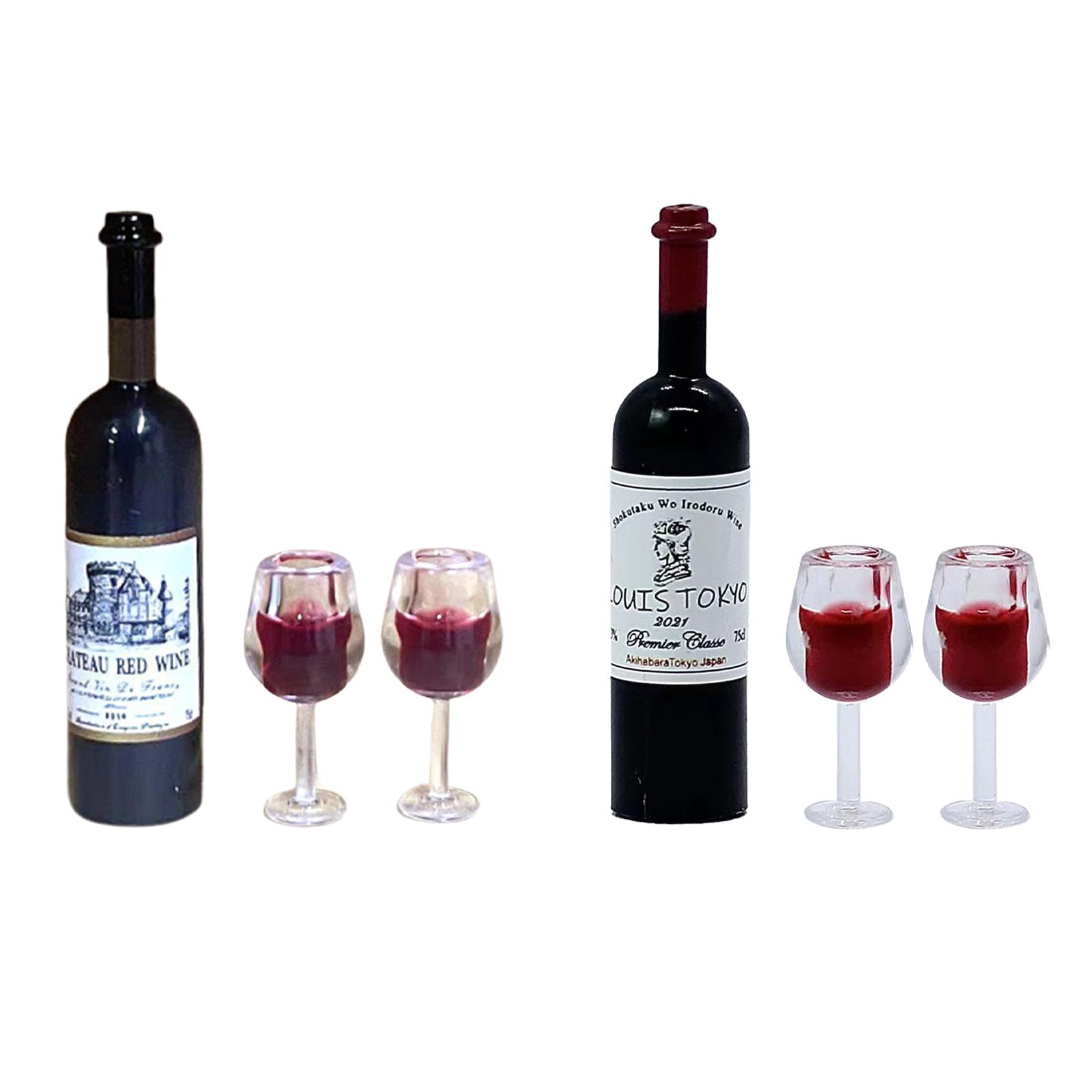 1/12 Scale Dollhouse Wine Bott - Home Bar Setup reseña y precio