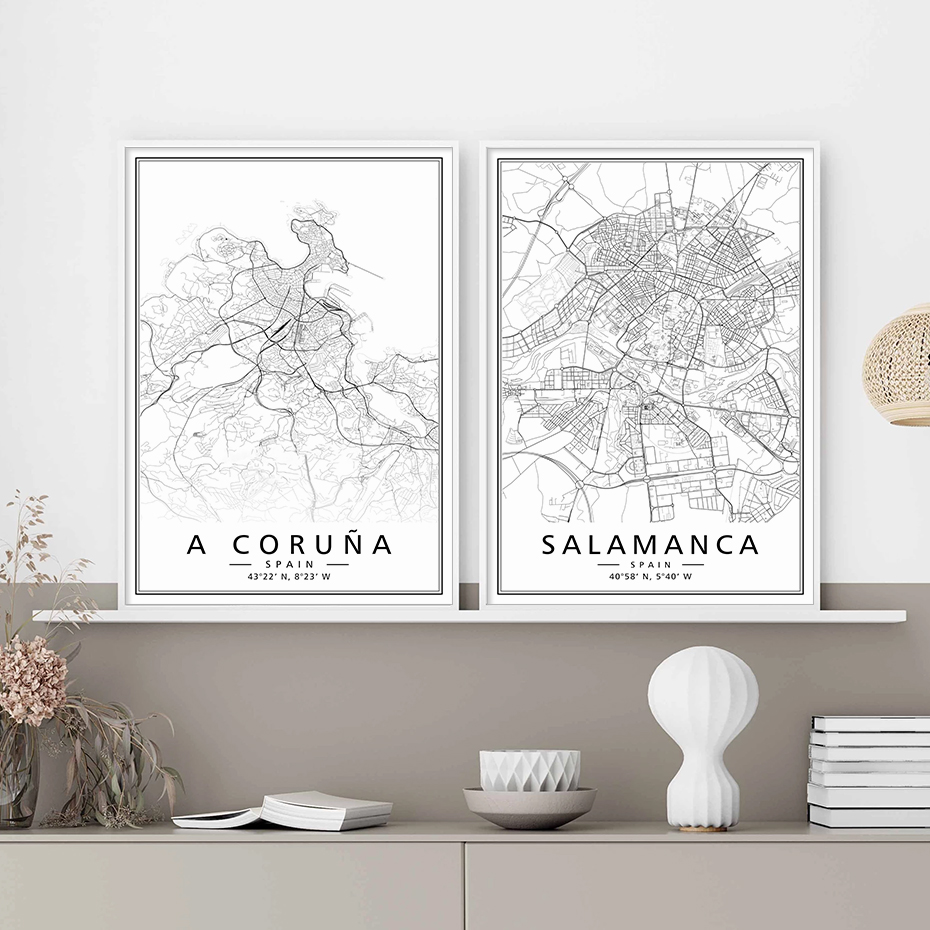 Minimalist Black White Spain C - Home Barcelona reseña y precio