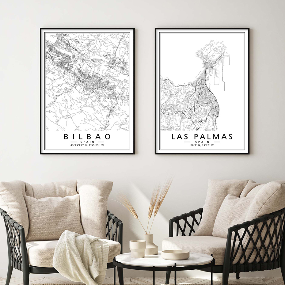 Minimalist Black White Spain C - Home Barcelona reseña y precio