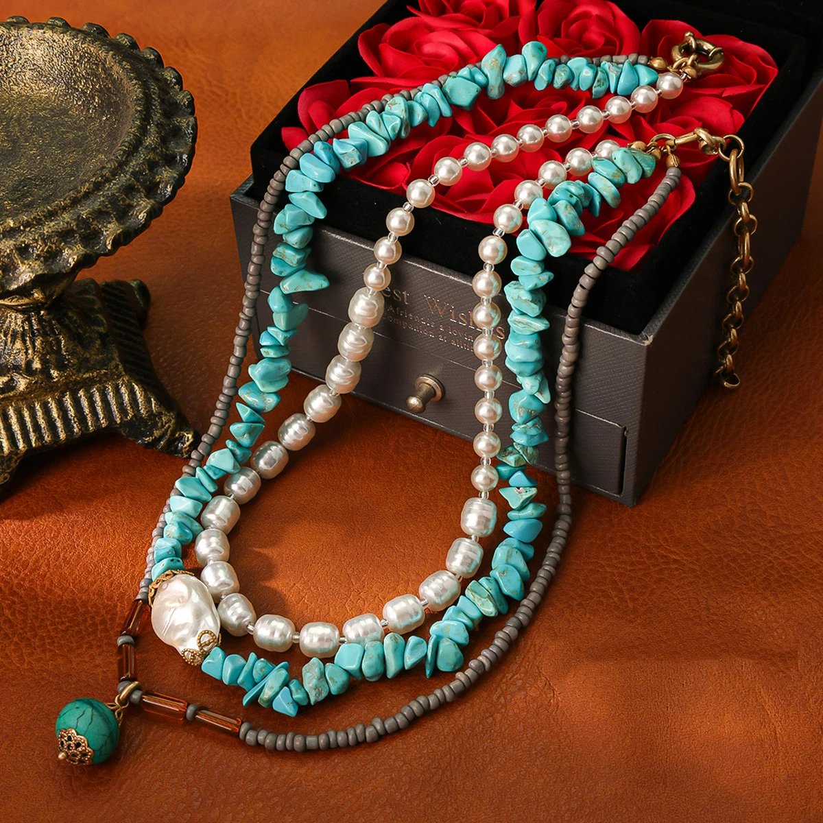 Heavy Industry Natural Turquoi - Highball Glass Set reseña y precio