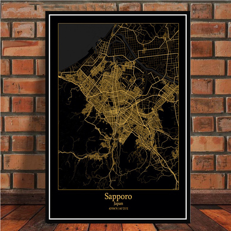 Poster Prints Amsterdam Tokyo  - Home Barcelona reseña y precio