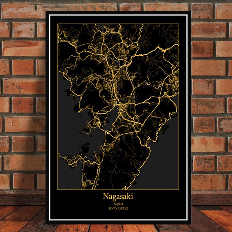 Poster Prints Amsterdam Tokyo  - Home Barcelona reseña y precio