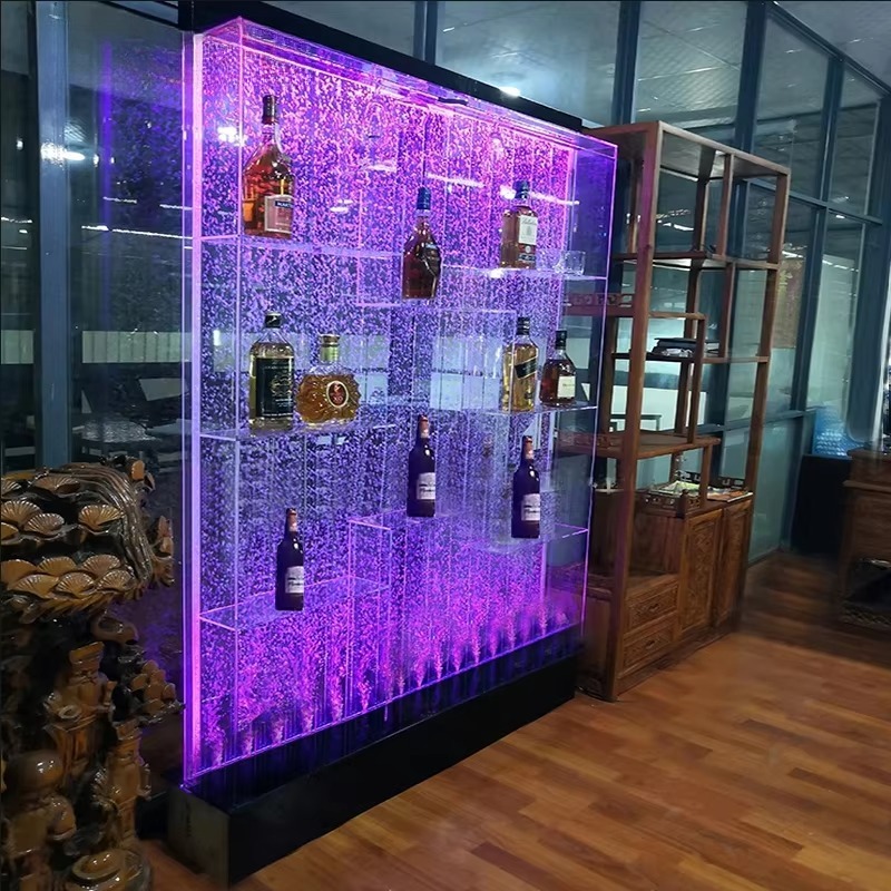 Customized Acrylic LED Water B - Home Bar Stand reseña y precio