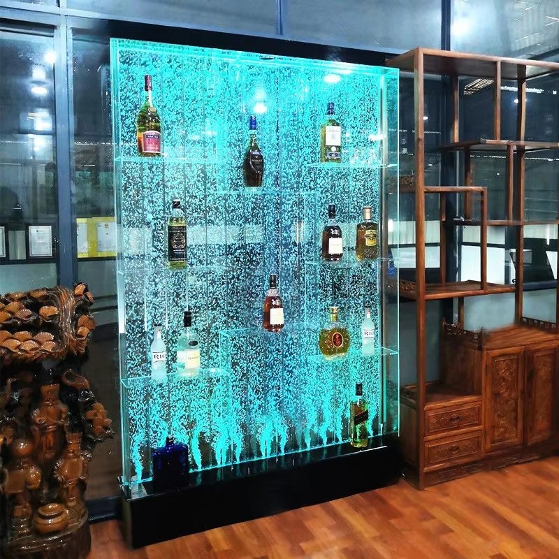 Customized Acrylic LED Water B - Home Bar Stand reseña y precio