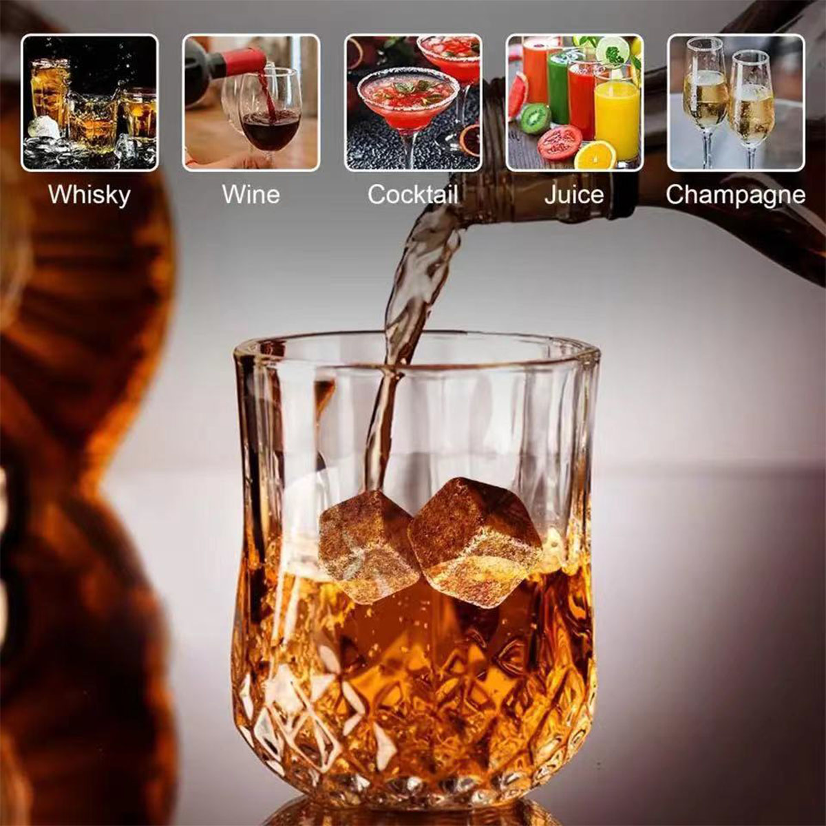 Christmas Valentine's Gift Whi - Bitters Bottle Set reseña y precio