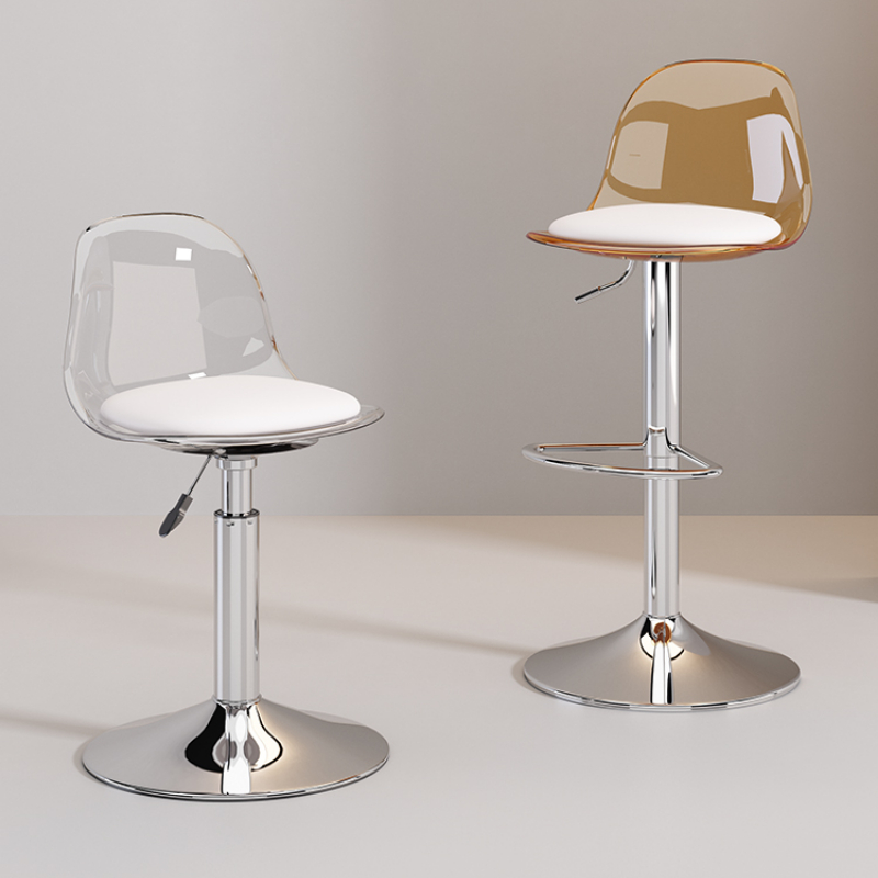 Acrylic Transparent Stool Heig - Home Bar Lounge reseña y precio