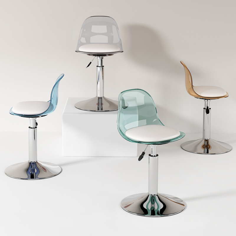 Acrylic Transparent Stool Heig - Home Bar Lounge reseña y precio