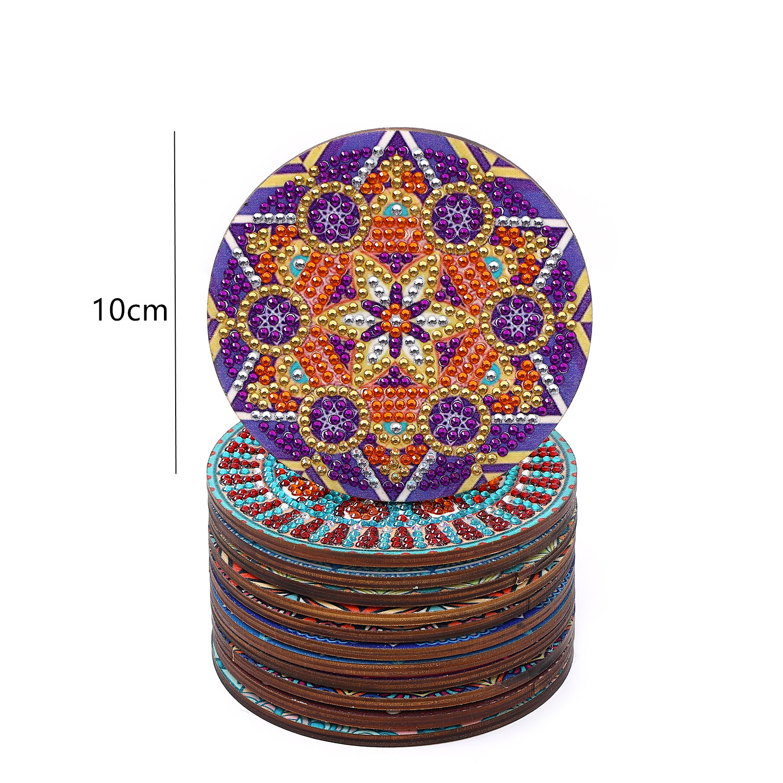 12Piece Manda Floral Pattern C - Home Barista reseña y precio