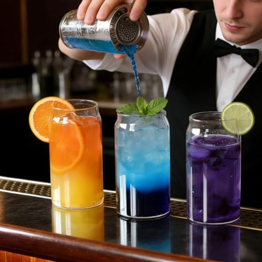 Drinking Glasses Set of 10, 17 - Highball Glass Set reseña y precio