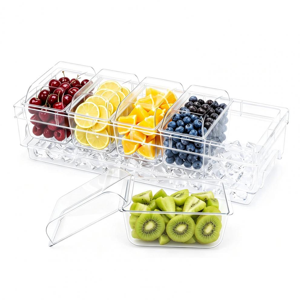 2026 Taco Bar Serving Set for  - Garnish Tray Set reseña y precio