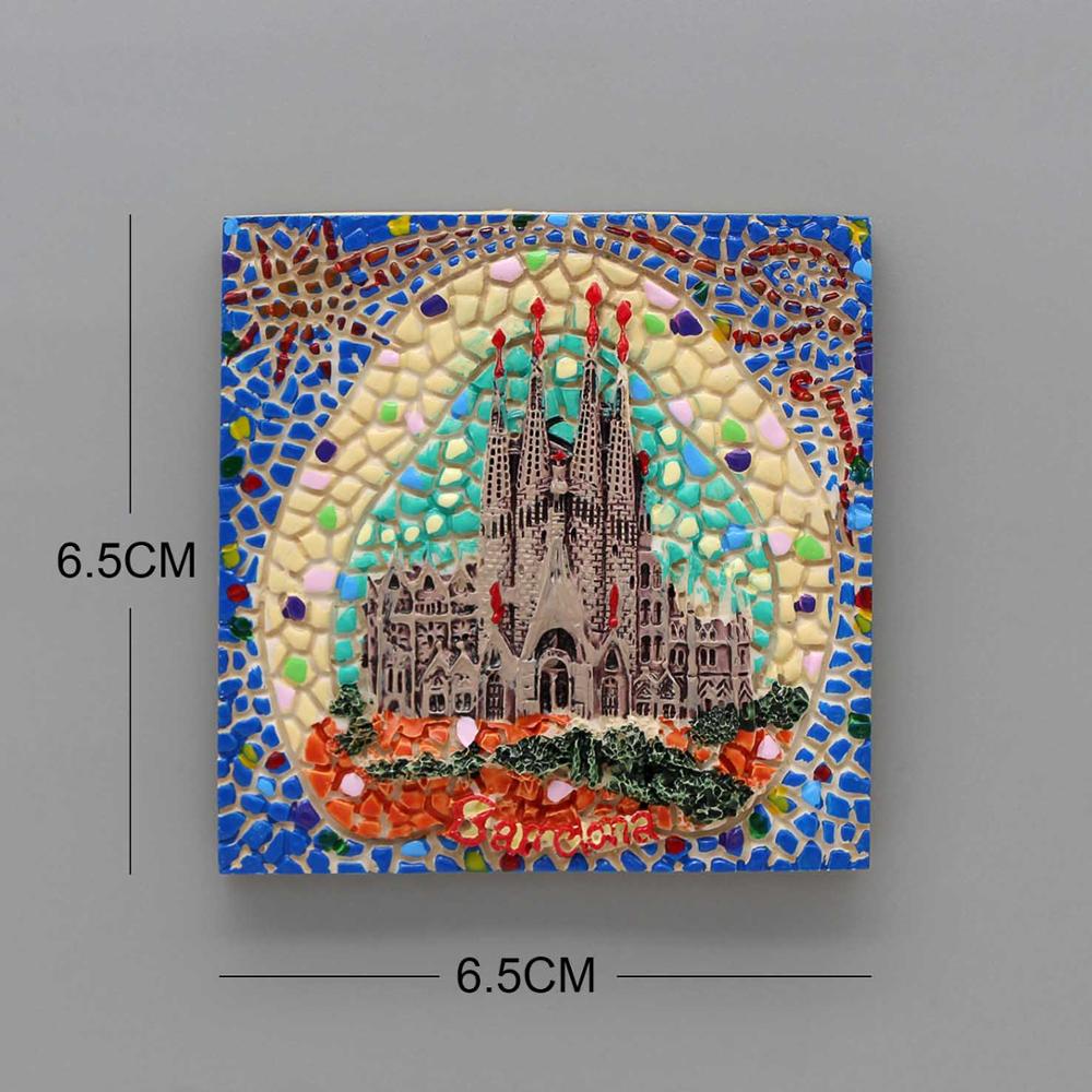 fridge magnets Barcelona mosai - Home Barcelona reseña y precio