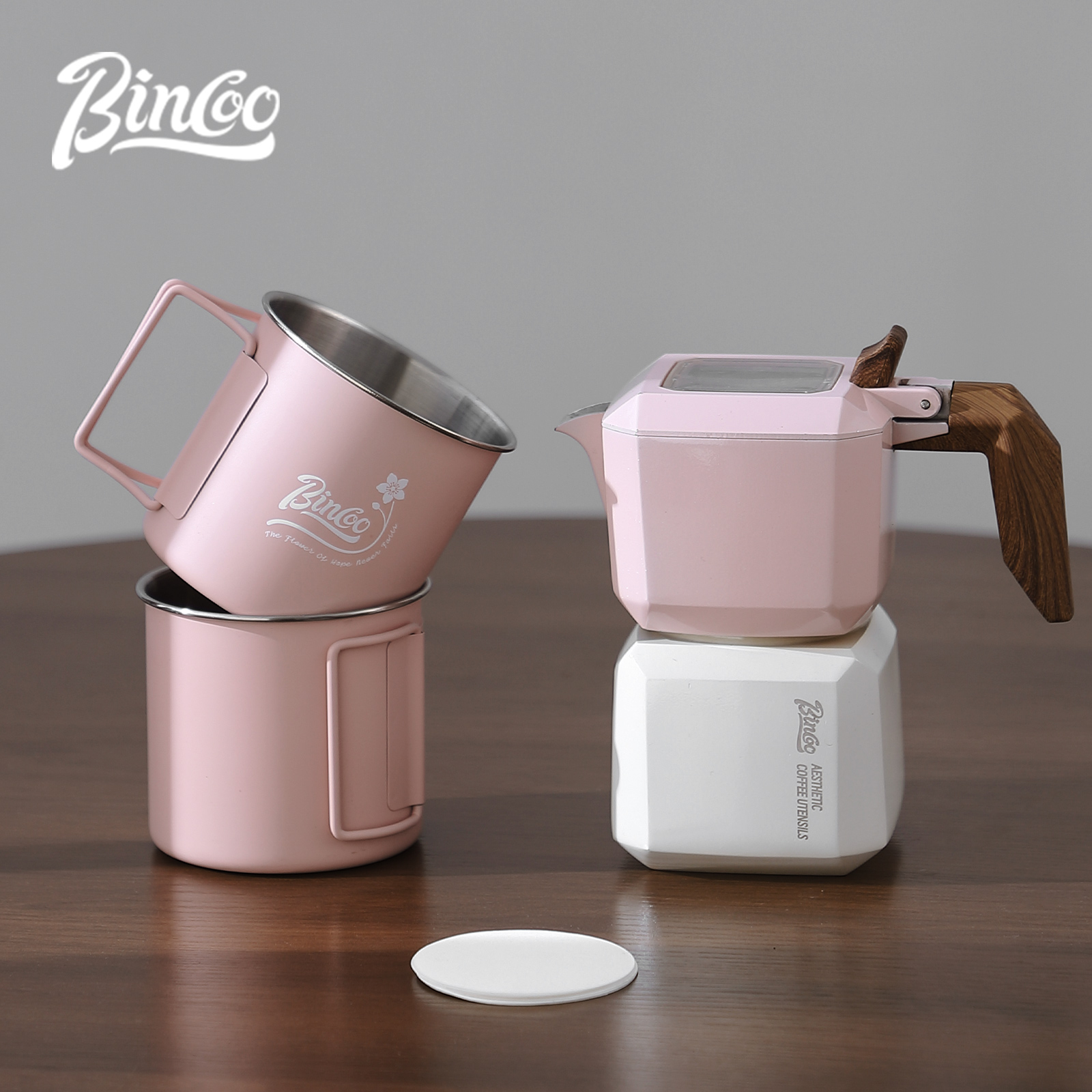 BINCOO Dual Valve Moka Pot Squ - Home Barista reseña y precio