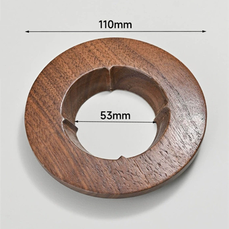 Wooden Pour Over Coffee Filter - Home Bar Stand reseña y precio