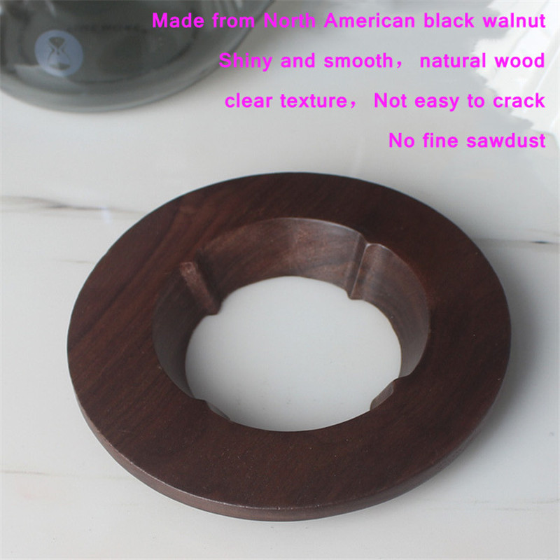 Wooden Pour Over Coffee Filter - Home Bar Stand reseña y precio