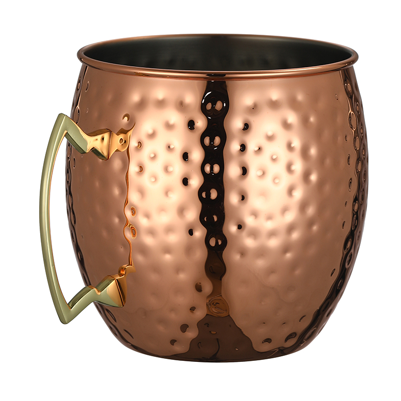 Giant Hammered Moscow Mule Mug - Mule Copper Mug reseña y precio