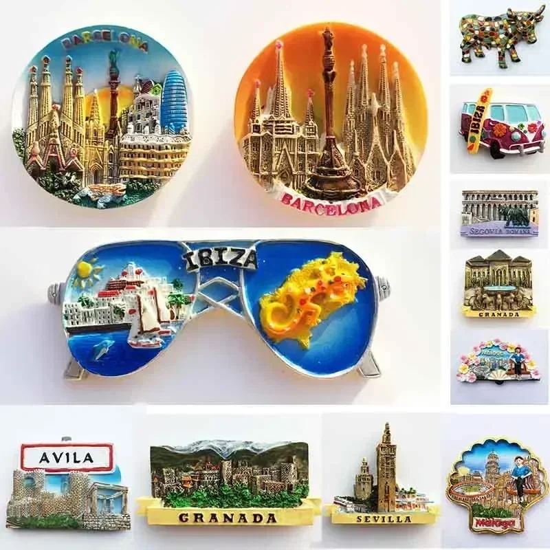 Barcelona Spain Fridge Magnets - Home Barcelona reseña y precio