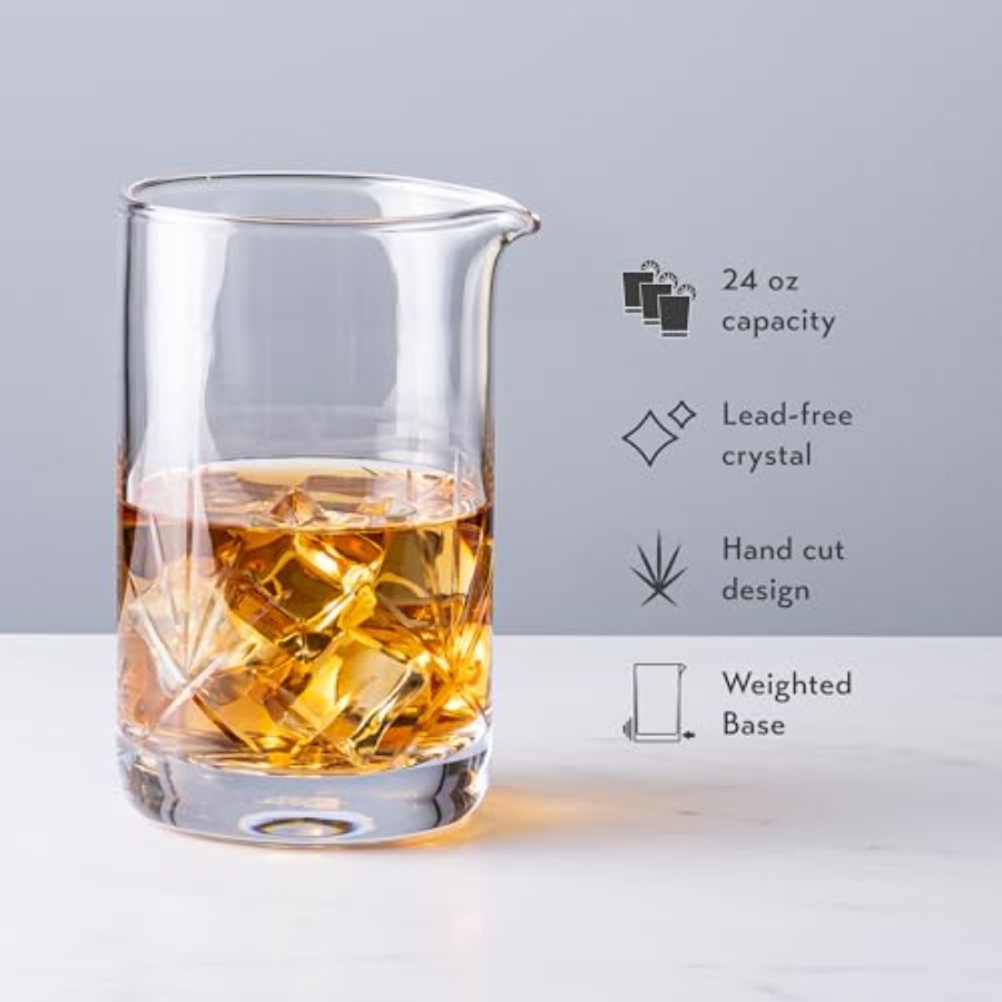 Cocktail Mixing Glass, Old Fas - Old Fashioned Glass reseña y precio