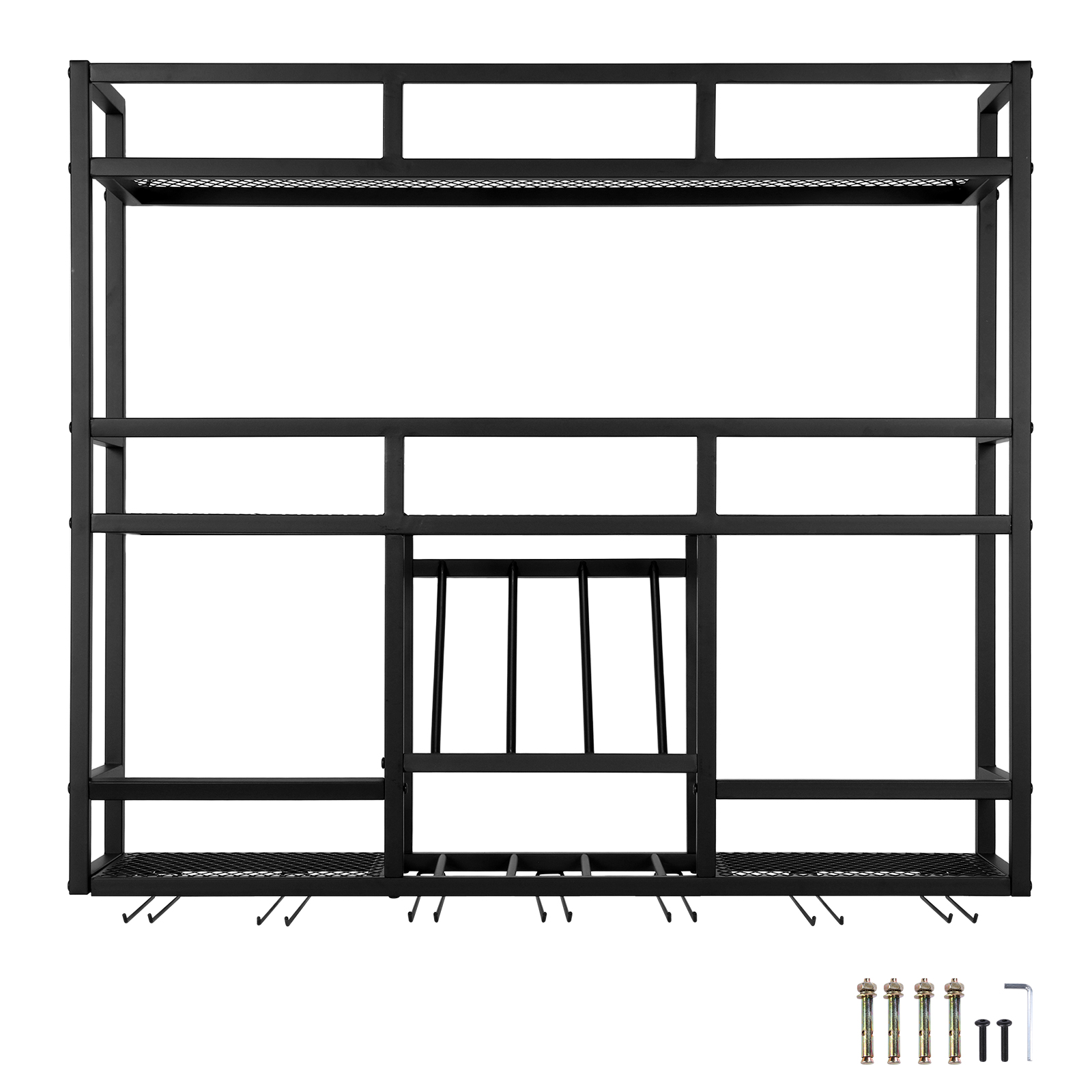 3 Tiers Wall Mounted Wine Rack - Home Bar Shelf reseña y precio