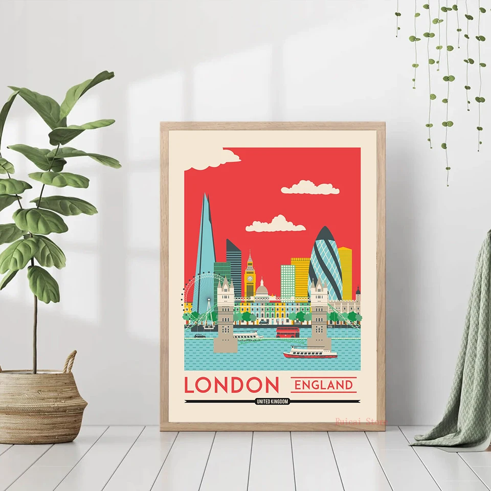 World Travel Poster Berlin Tok - Home Barcelona reseña y precio